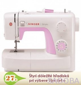 Výber šijacieho stroja