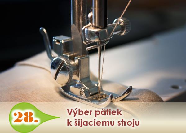 Základné pätky k šijaciemu stroju
