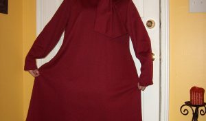 Prerábka šiat - super mini šaty z hlbín babkinej skrine